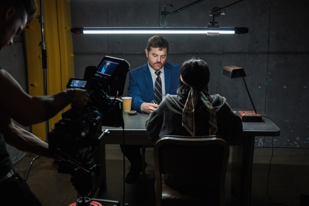 Behind the scenes with the camera crew